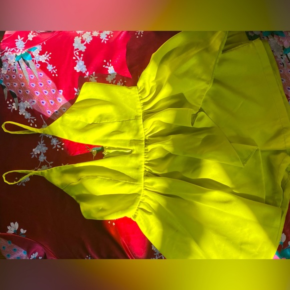 FashionNova Sub Lime Romper - Picture 6 of 9